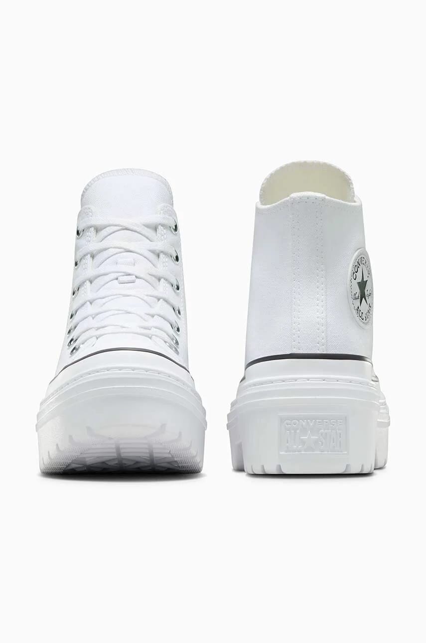 кроссовки Chuck Taylor All Star на каблуке с проборами - фото 3