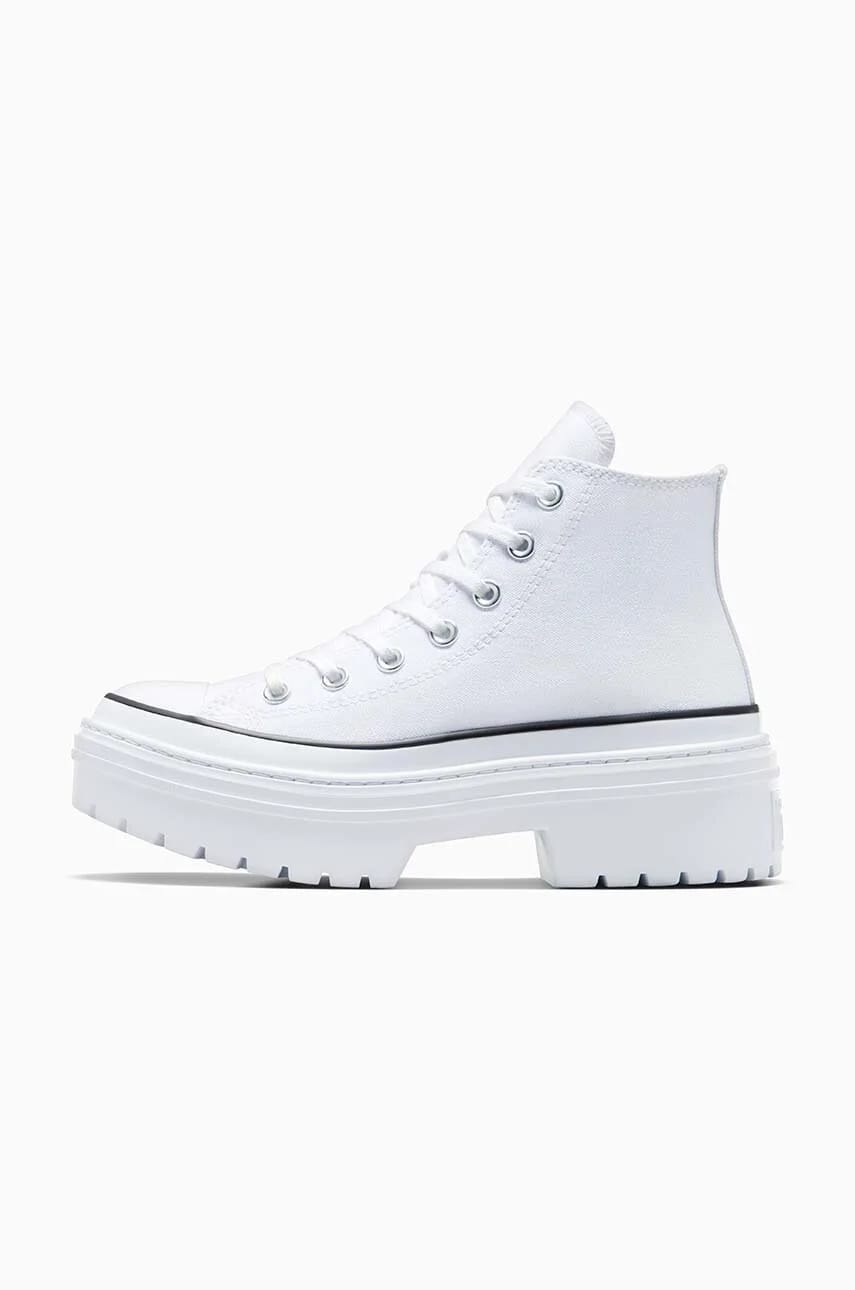 кроссовки Chuck Taylor All Star на каблуке с проборами - фото 6