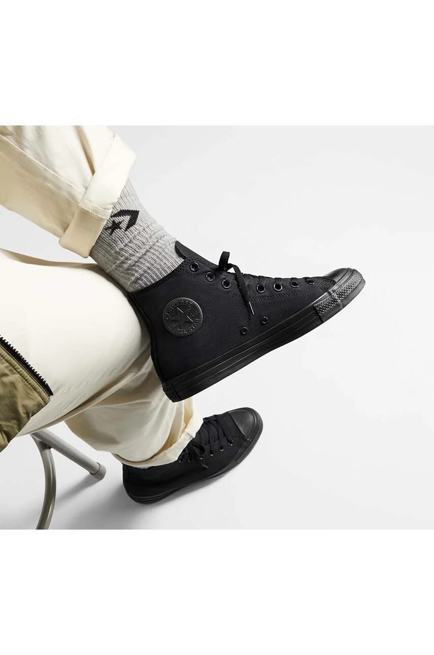 кроссовки Chuck Taylor All Star черные для женщин - фото 8