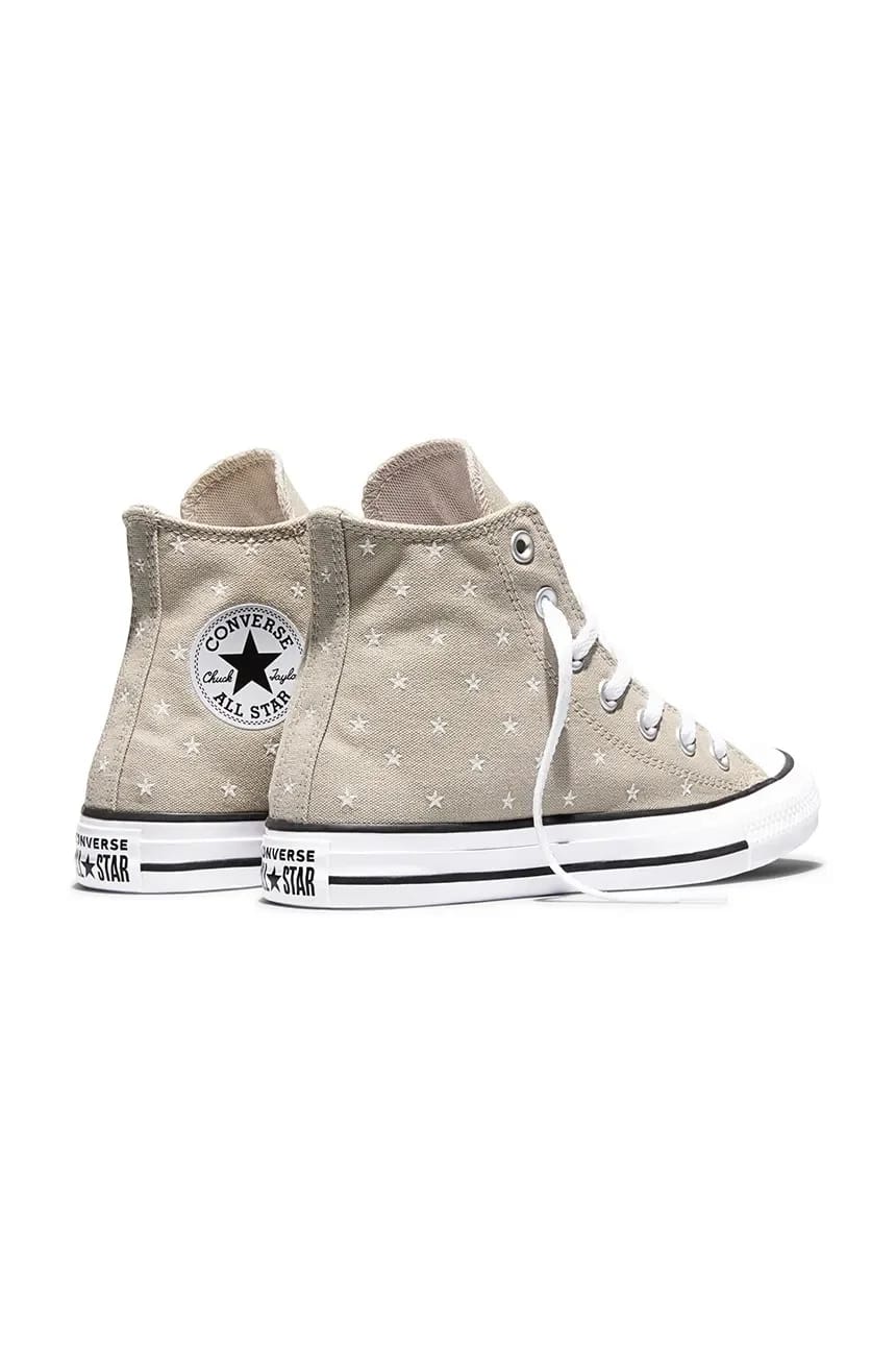 кроссовки Chuck Taylor All Star бежевые для женщин - фото 3