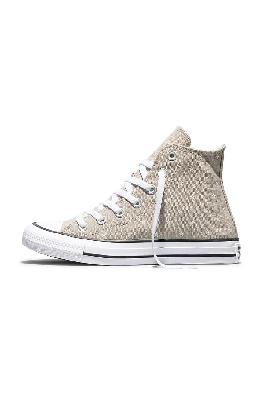 кроссовки Chuck Taylor All Star бежевые для женщин - фото 4
