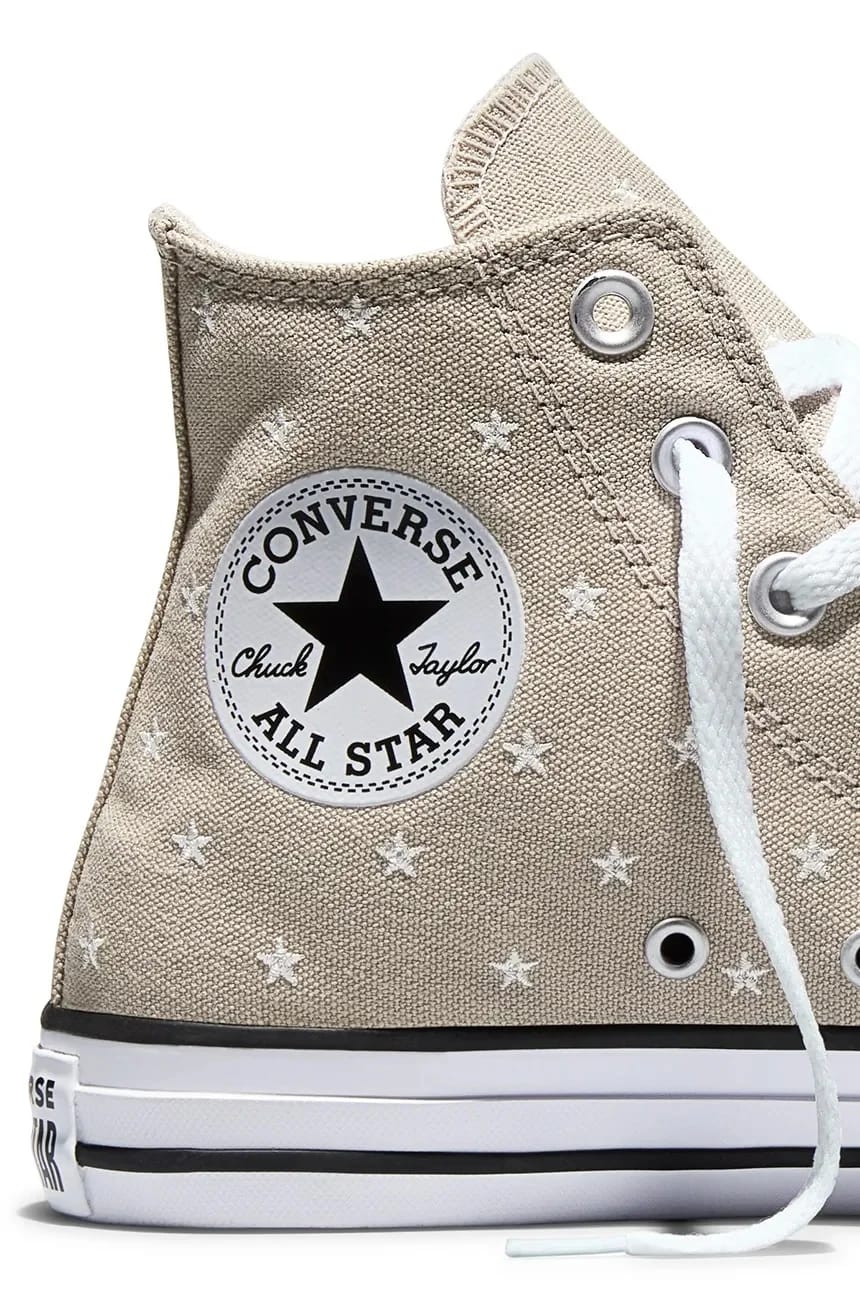 кроссовки Chuck Taylor All Star бежевые для женщин - фото 7