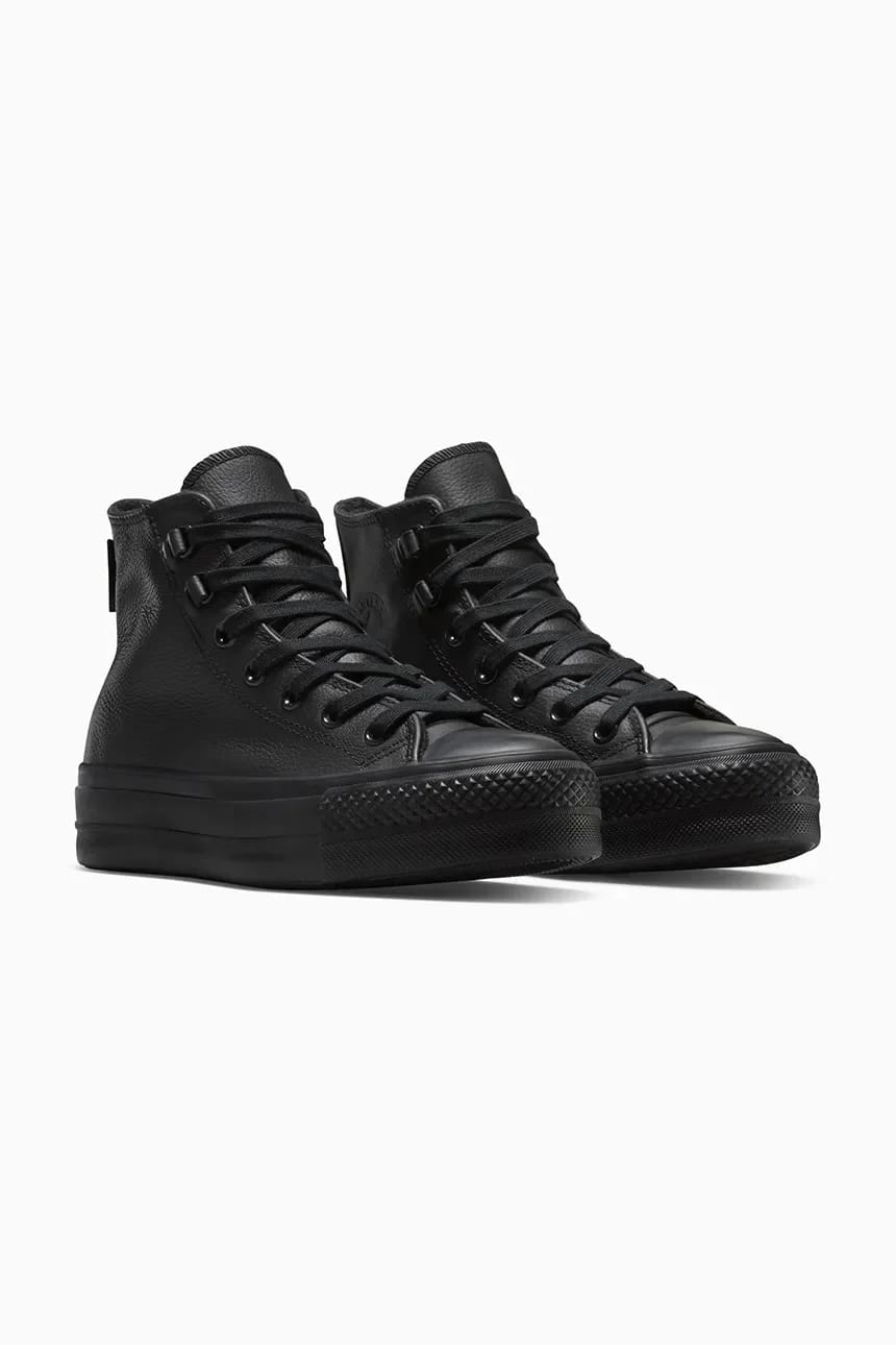 кроссовки Chuck Taylor All Star Lift черные для женщин - фото 2