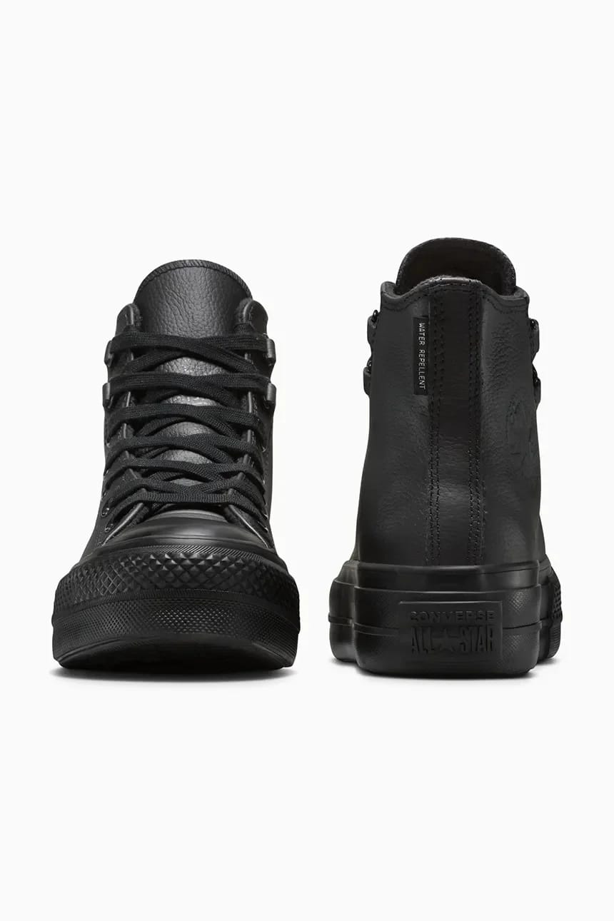 кроссовки Chuck Taylor All Star Lift черные для женщин - фото 3