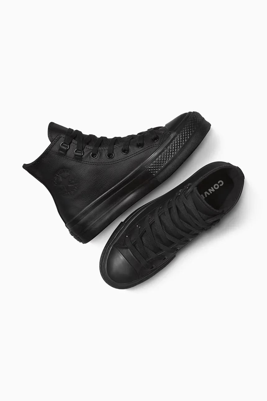 кроссовки Chuck Taylor All Star Lift черные для женщин - фото 7