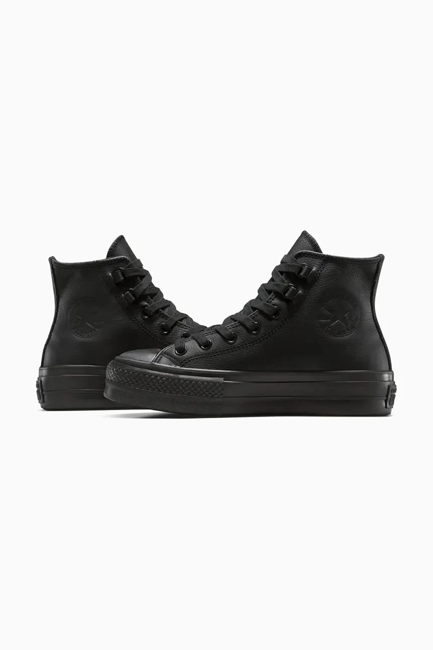 кроссовки Chuck Taylor All Star Lift черные для женщин - фото 8