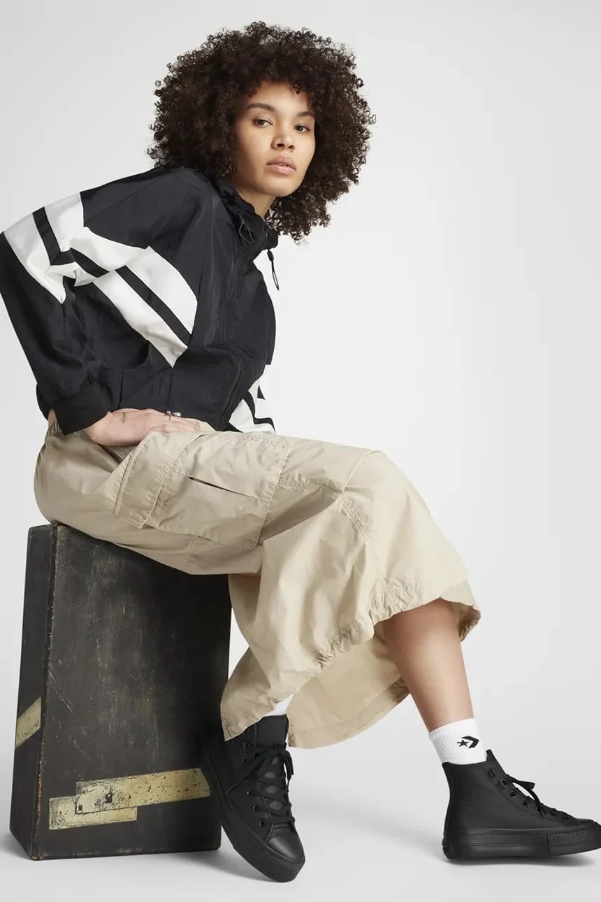 кроссовки Chuck Taylor All Star Lift черные для женщин - фото 9