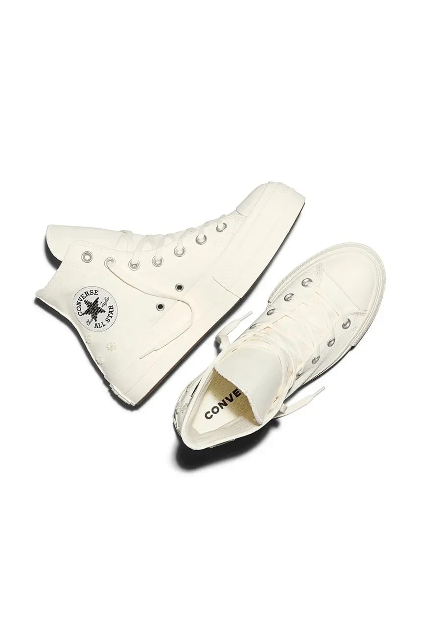 кроссовки Chuck Taylor All Star Lift бежевые для женщин - фото 6