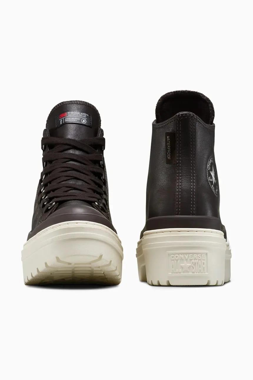 кожаные кроссовки Chuck Taylor All Star Lugged Heel Cc - фото 3