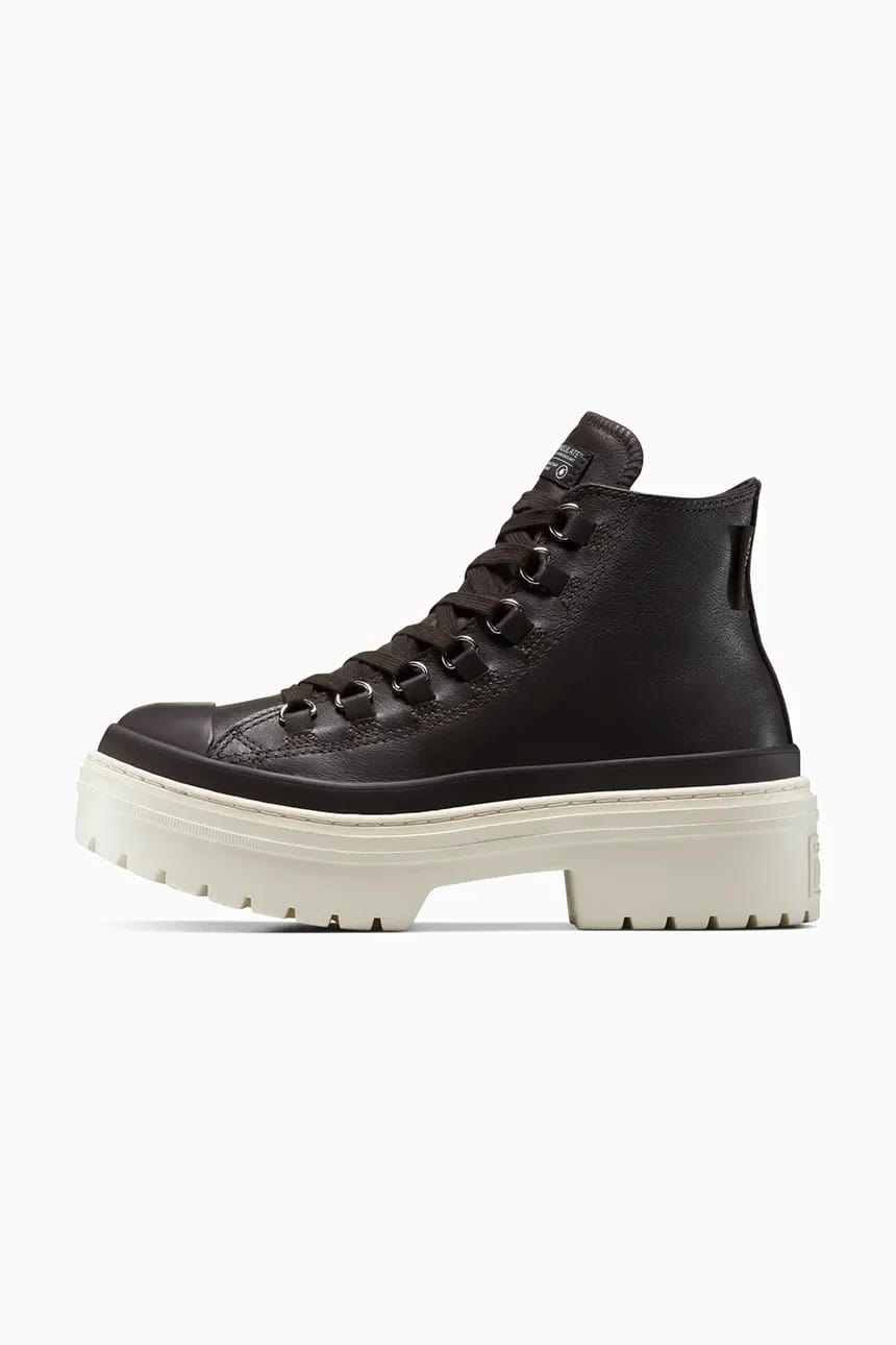 кожаные кроссовки Chuck Taylor All Star Lugged Heel Cc - фото 5