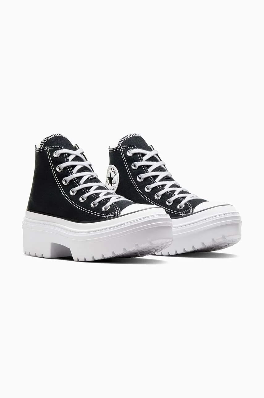 кроссовки Chuck Taylor All Star на каблуке с проборами - фото 2