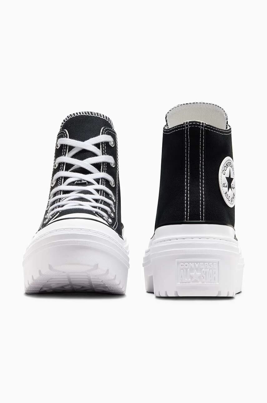 кроссовки Chuck Taylor All Star на каблуке с проборами - фото 3