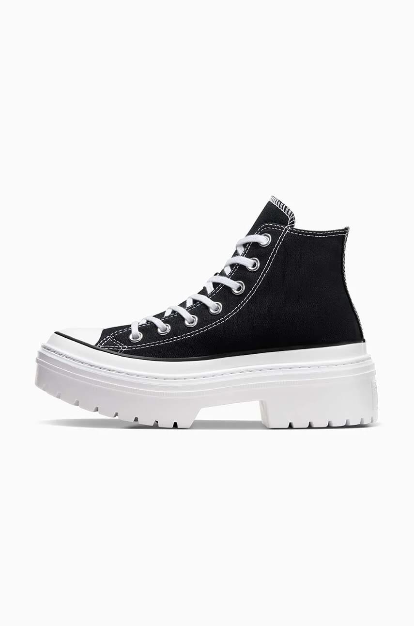 кроссовки Chuck Taylor All Star на каблуке с проборами - фото 5