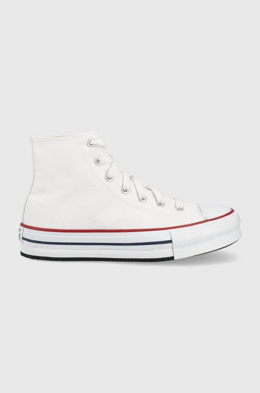 кроссовки Chuck Taylor All Star Lift белые для девочек