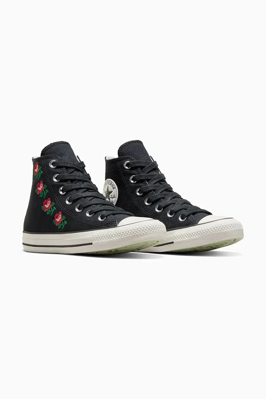 кроссовки Chuck Taylor All Star черные для женщин - фото 2