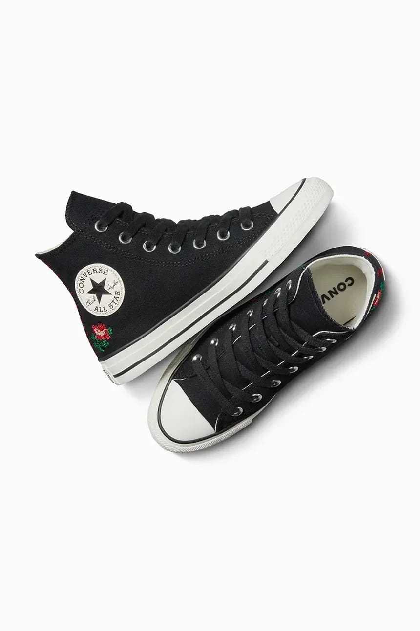 кроссовки Chuck Taylor All Star черные для женщин - фото 7