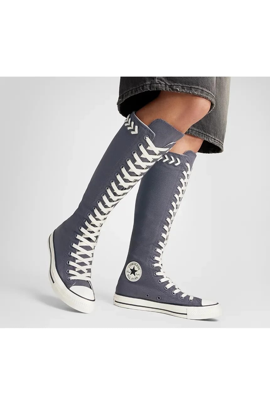 кроссовки Chuck Taylor All Star серые для женщин - фото 7