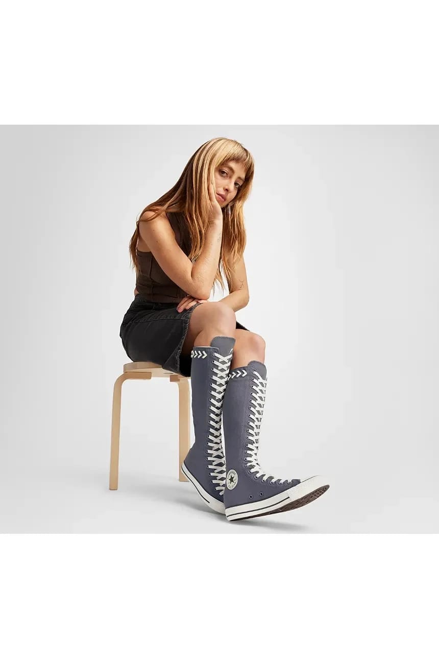 кроссовки Chuck Taylor All Star серые для женщин - фото 8