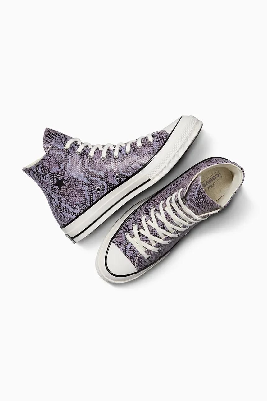 кроссовки Chuck 70 со змеиным принтом - фото 7
