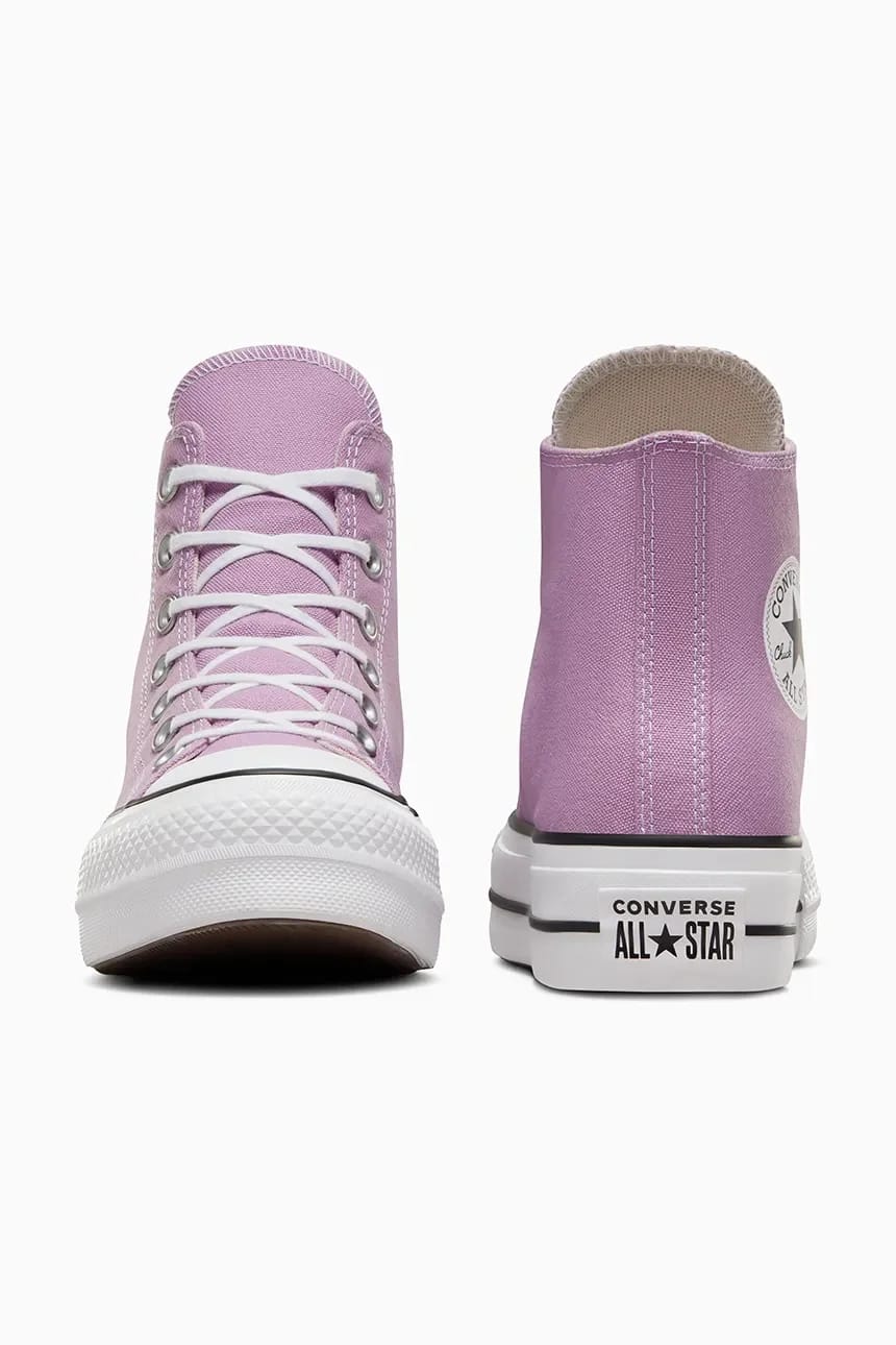кроссовки Chuck Taylor All Star Lift фиолетовые для женщин - фото 3
