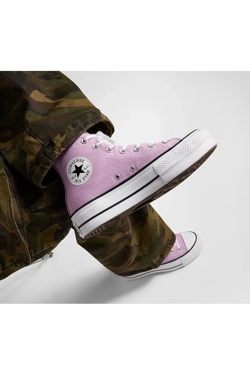 кроссовки Chuck Taylor All Star Lift фиолетовые для женщин - фото 8