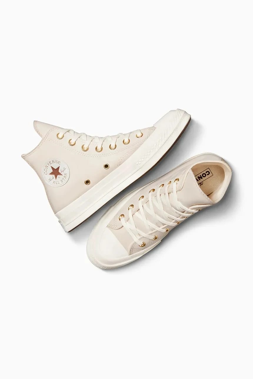 кроссовки Chuck 70 бежевые для женщин - фото 7