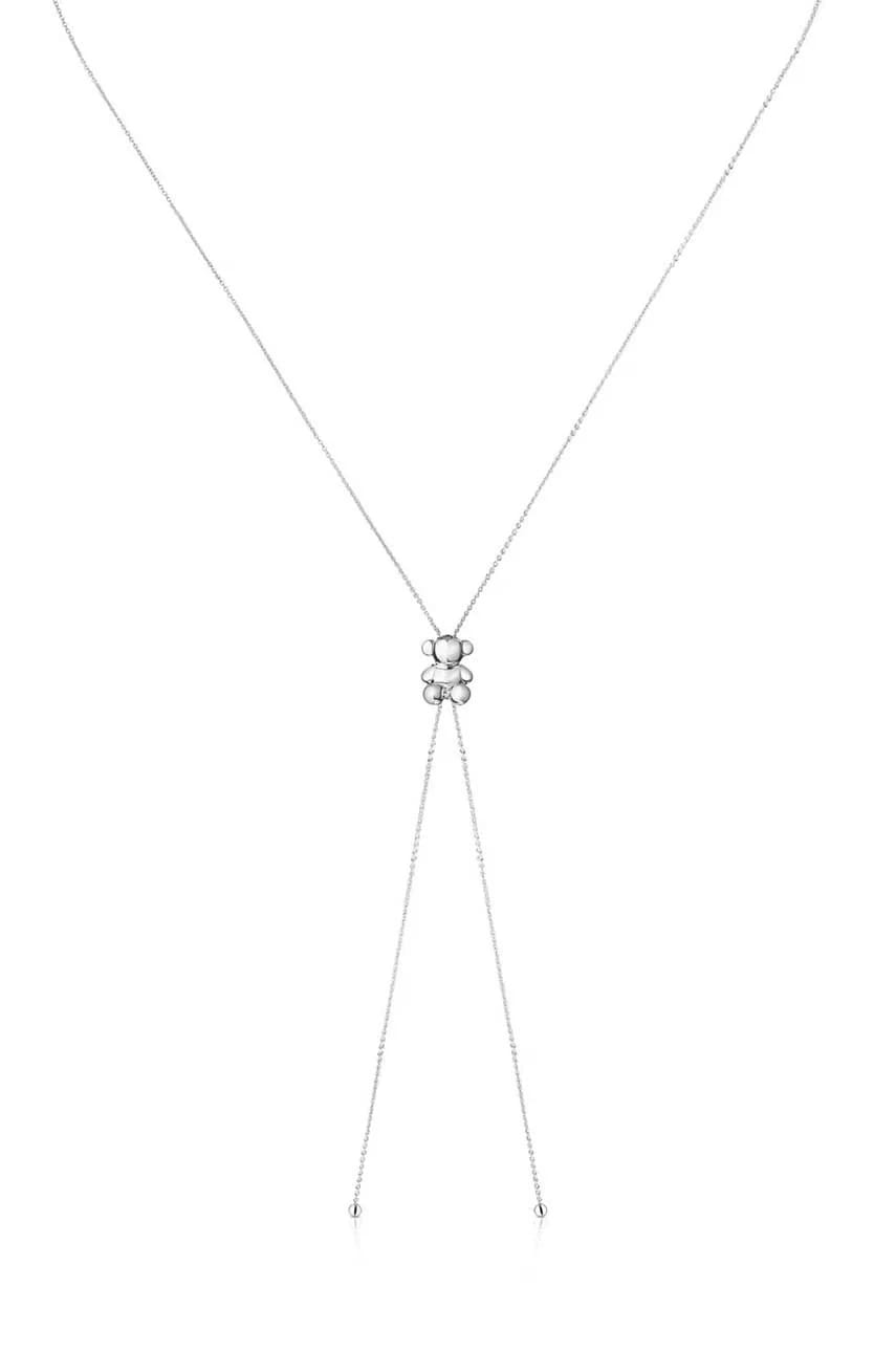 Серебряное колье Bold Bear