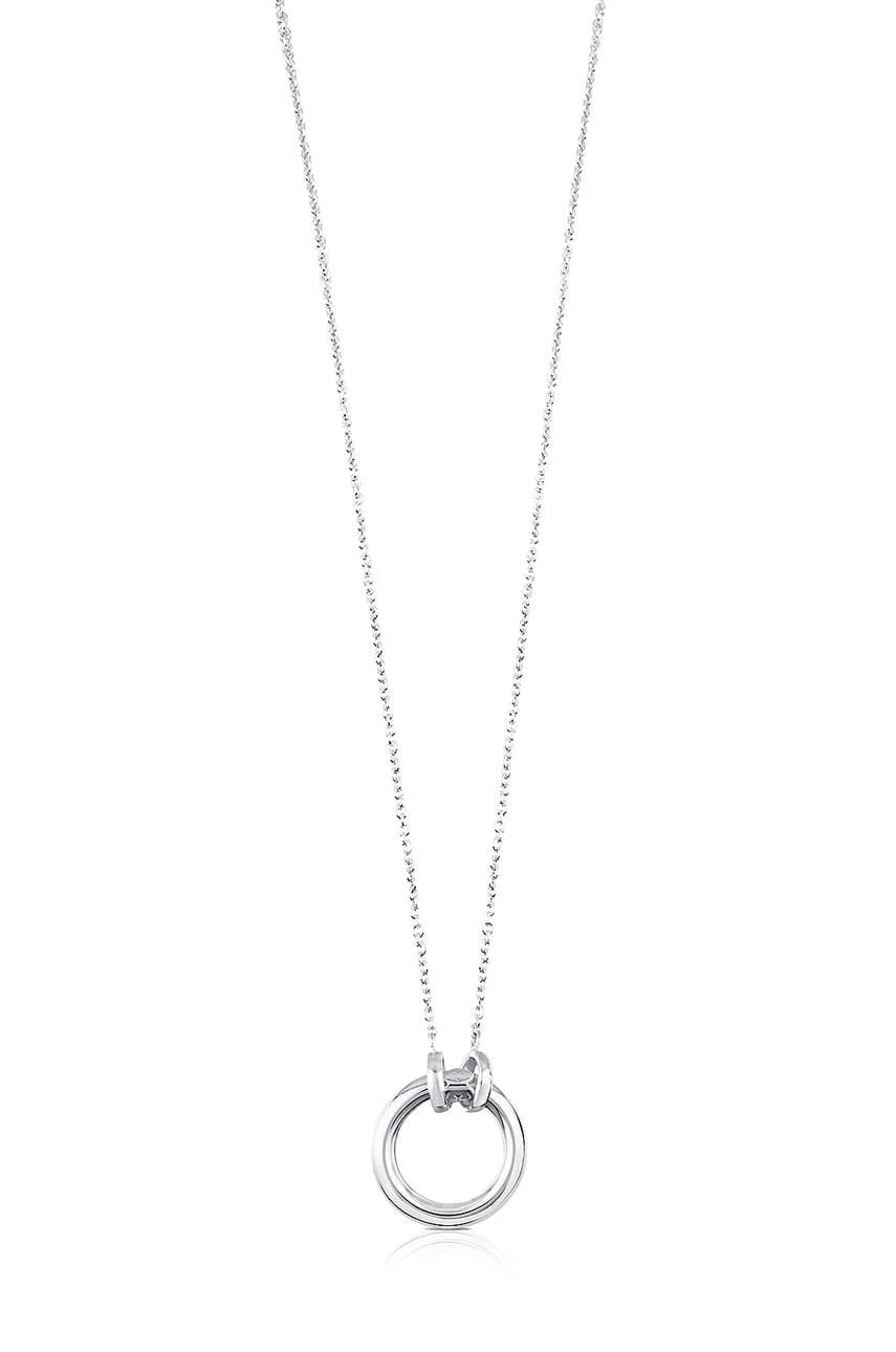 Серебряное колье Hold