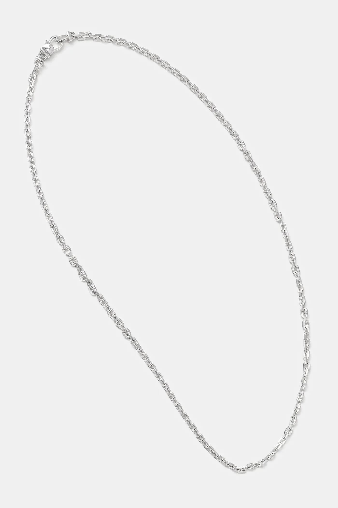 Серебряное колье-цепочка Anker