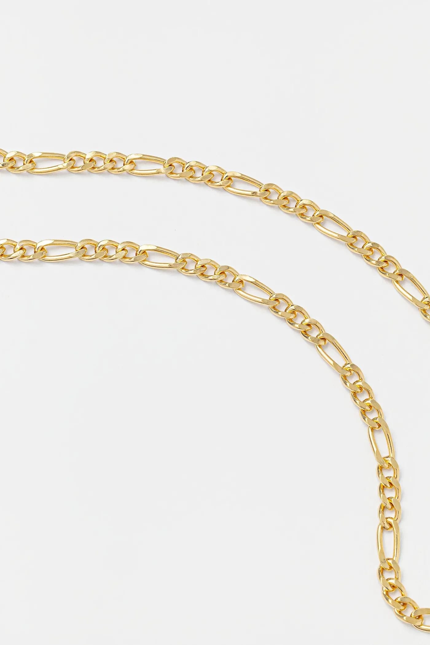Позолоченное колье Bo Chain Medium Gold - фото 2