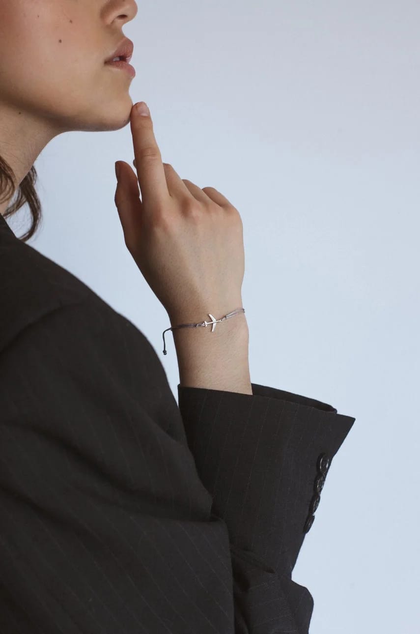 Азимут браслет серебро для женщин - фото 2