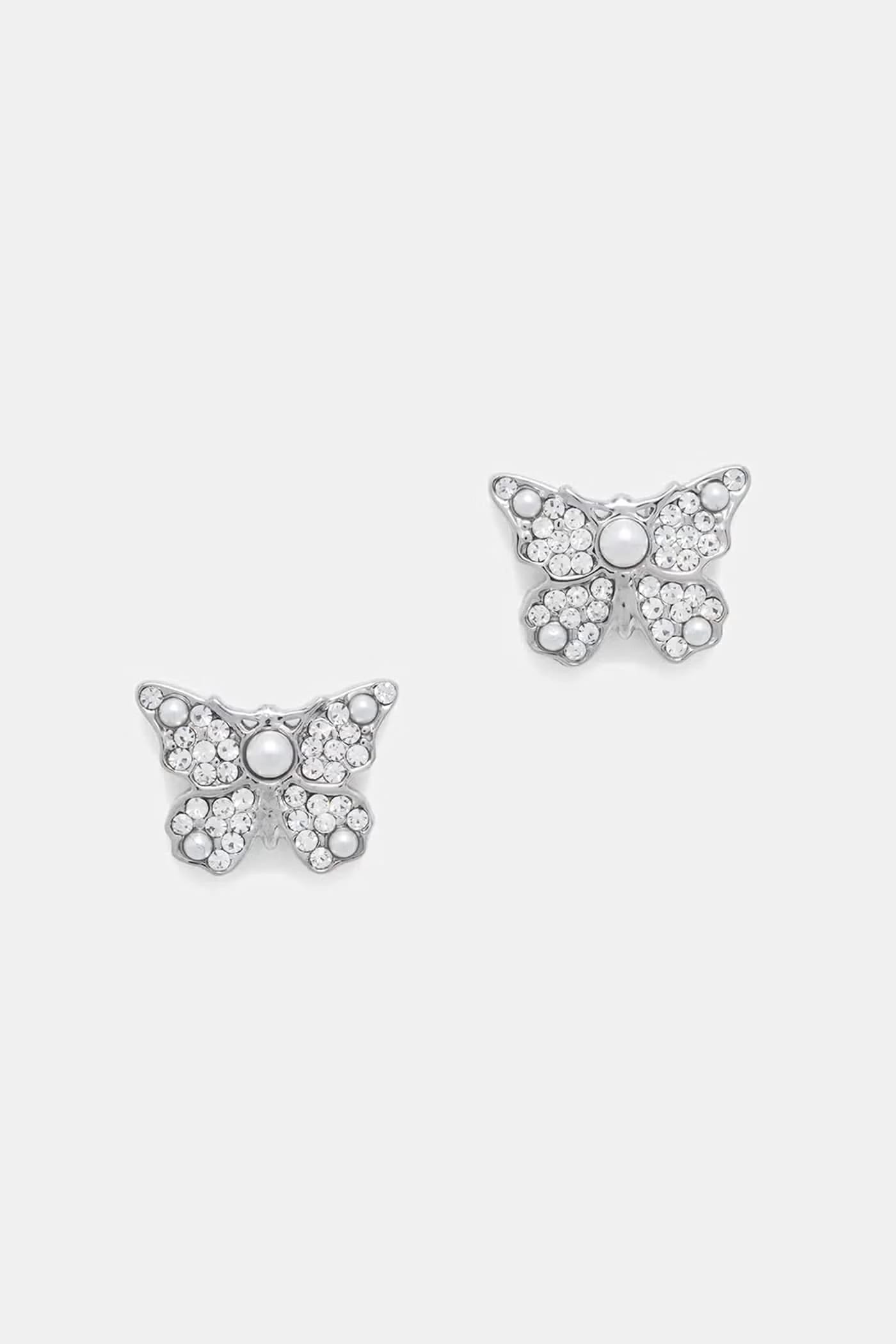 Женские серьги BORBOLETA из нержавеющей стали. серебро для женщин