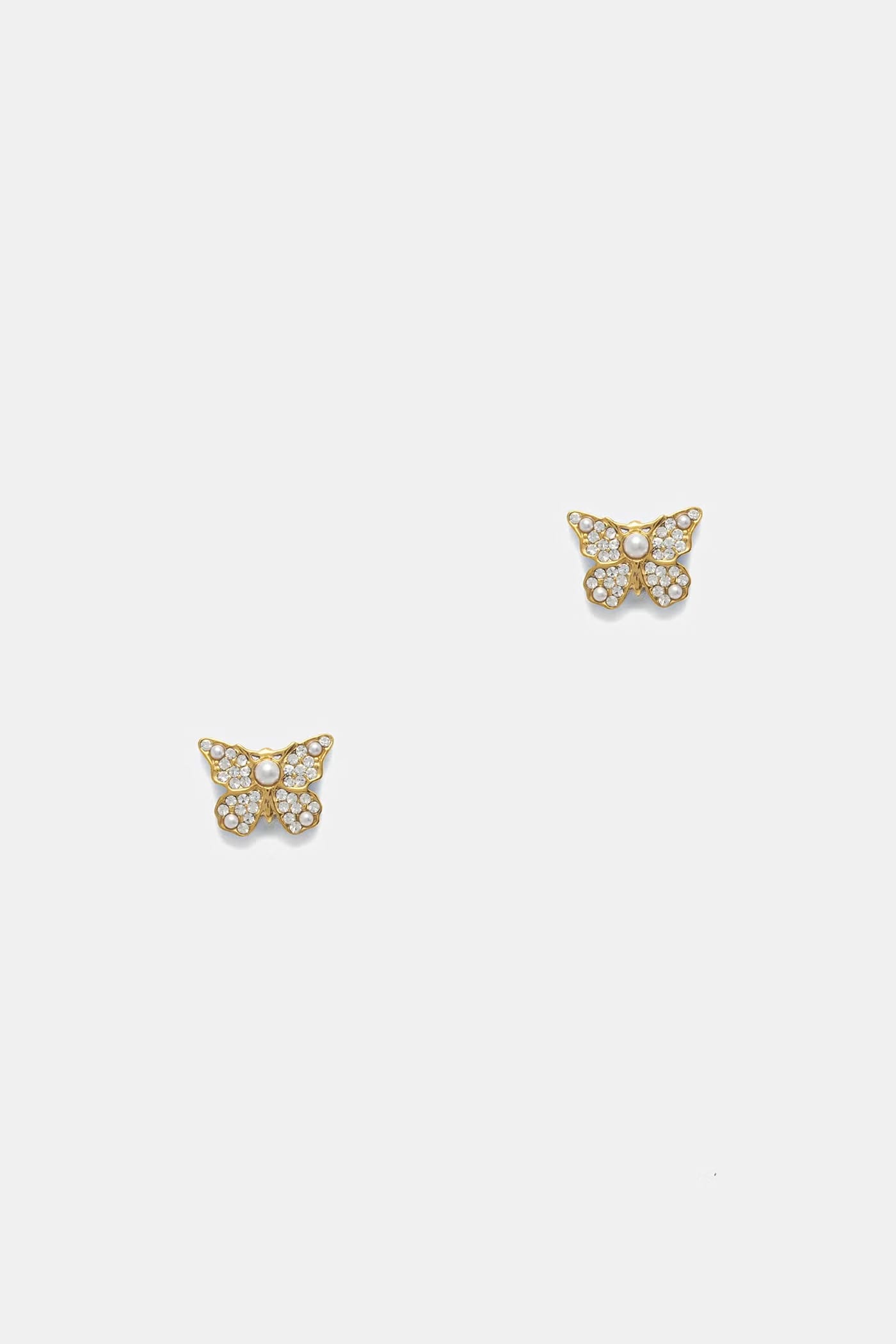 Женские серьги BORBOLETA из нержавеющей стали. золотые для женщин