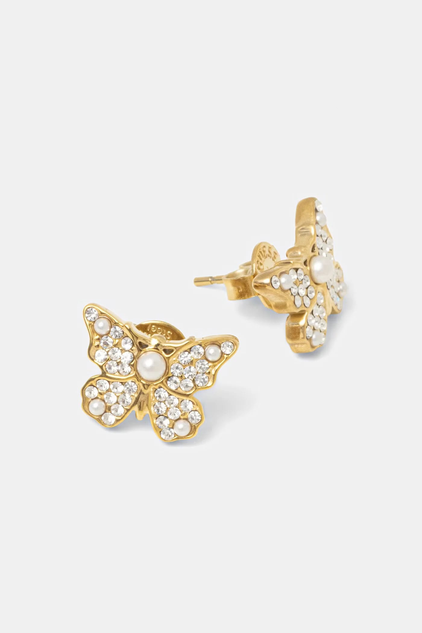 Женские серьги BORBOLETA из нержавеющей стали. золотые для женщин - фото 3