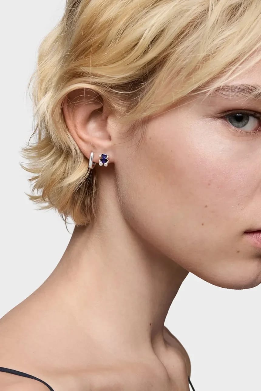Серебряные серьги Bold Bear Lab серебро для женщин - фото 4