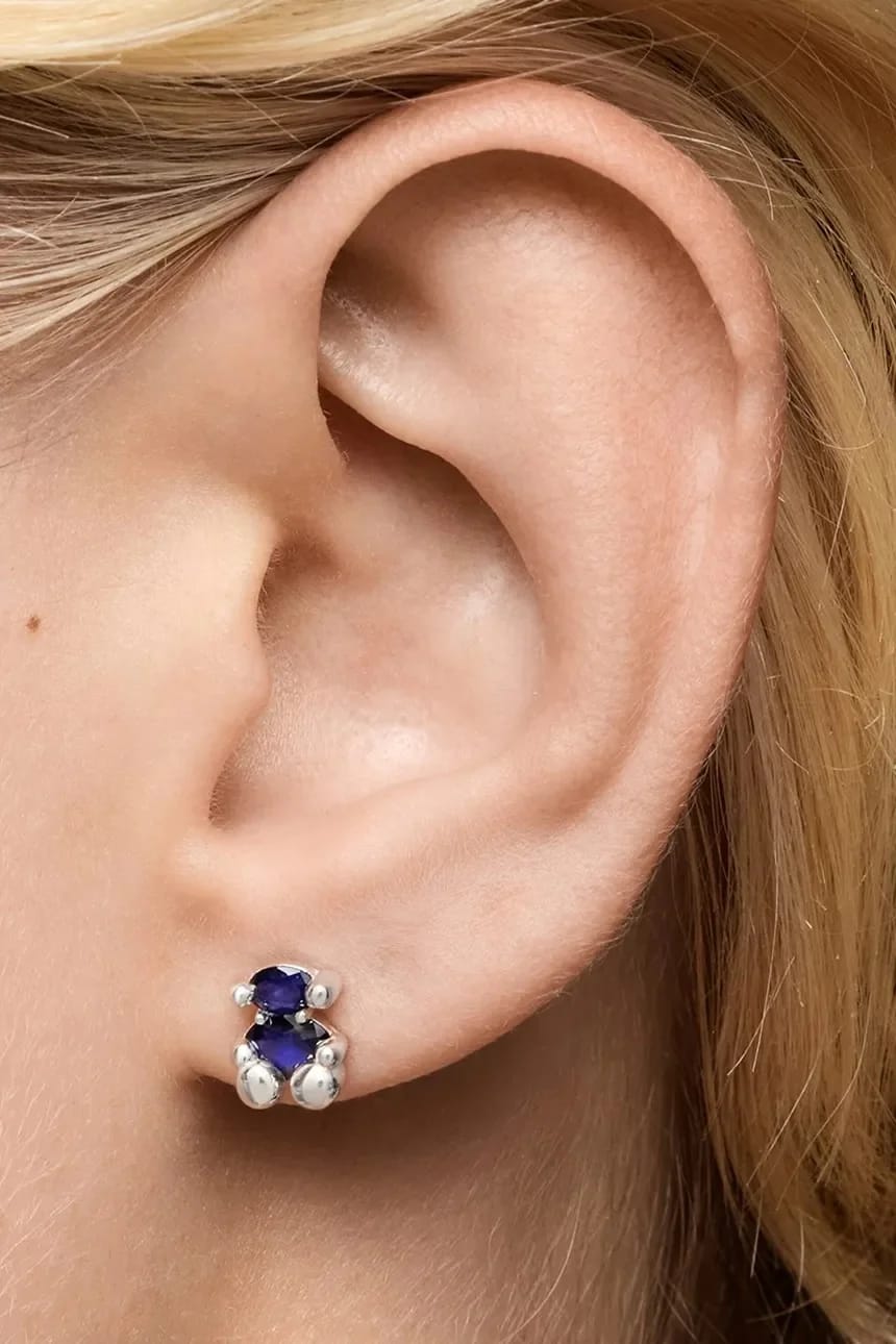 Серебряные серьги Bold Bear Lab серебро для женщин - фото 6
