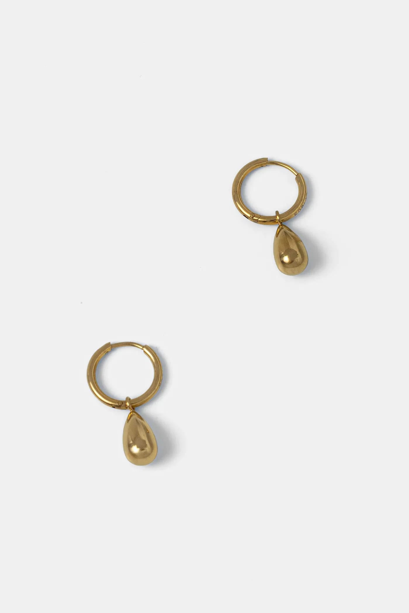 Позолоченные серьги Drop Mini