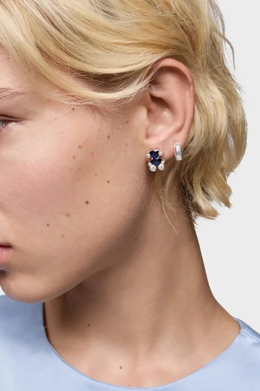 Серебряные серьги Bold Bear Lab серебро для женщин - фото 4