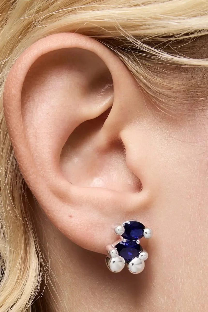 Серебряные серьги Bold Bear Lab серебро для женщин - фото 6