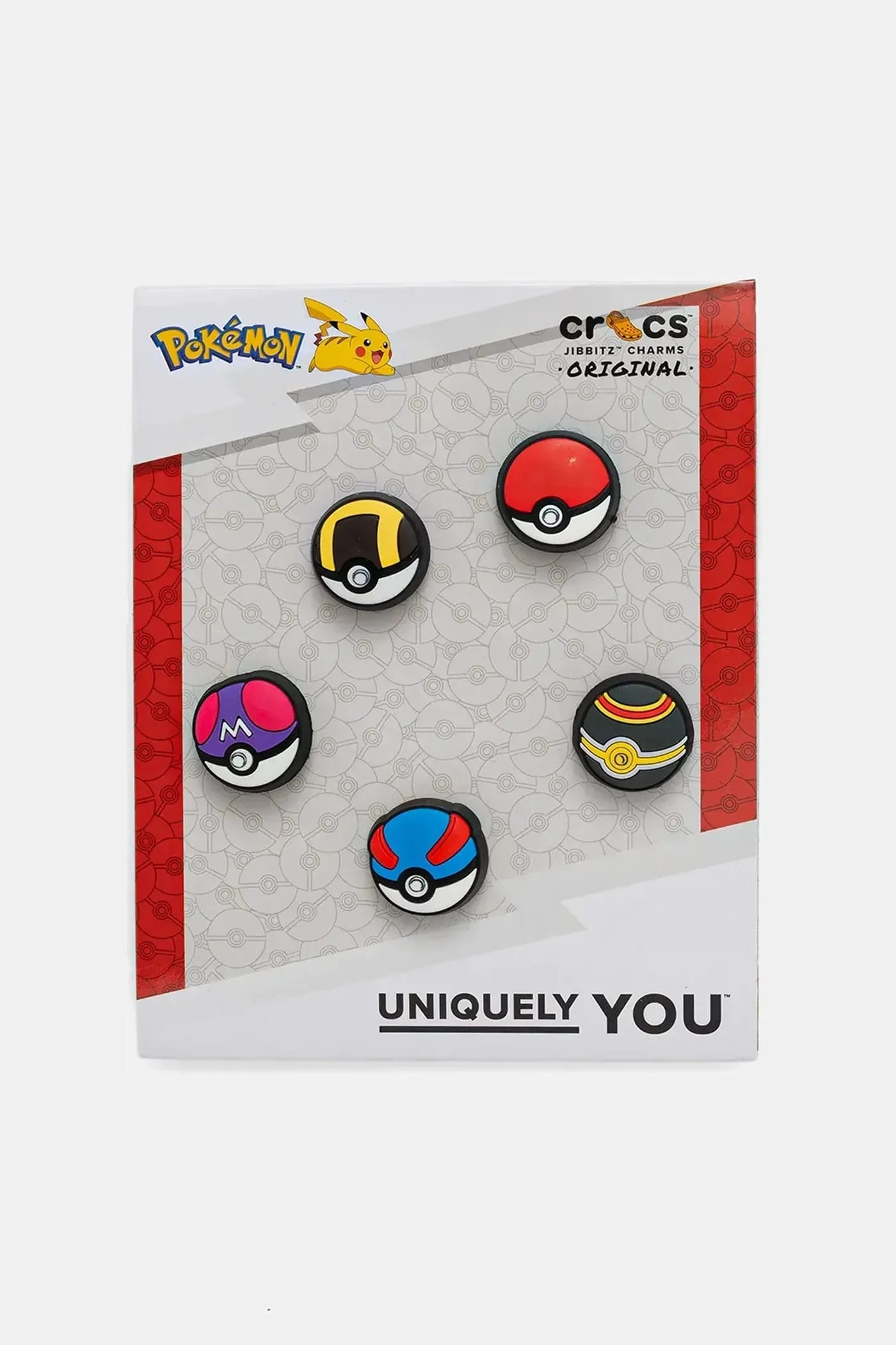 Булавки для обуви Poke Ball, 5 шт.