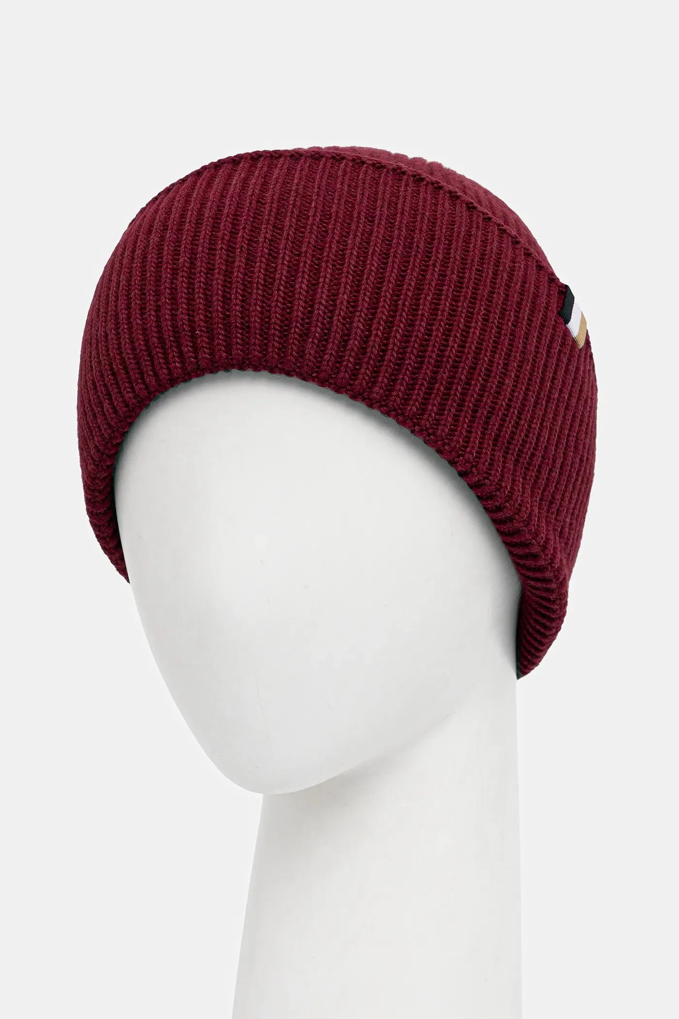 Laura_hat шапка из смесовой шерсти бордовые для женщин - фото 2