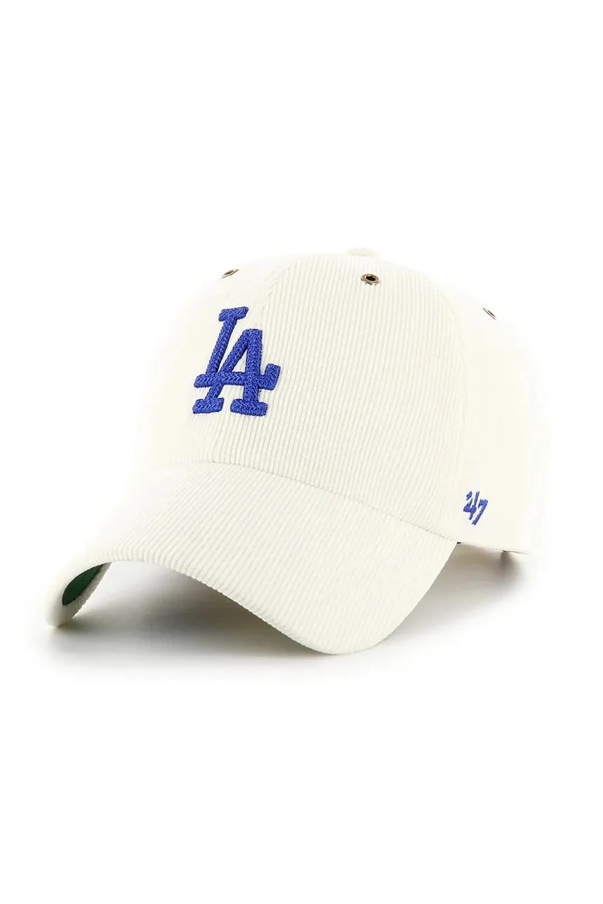 Бейсбольная кепка MLB Los Angeles Dodgers серая для мужчин