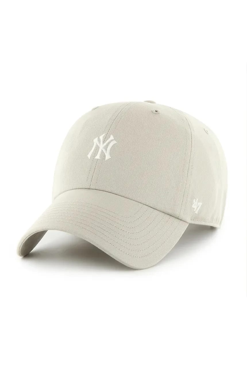 Бейсбольная кепка MLB New York Yankees серая для мужчин