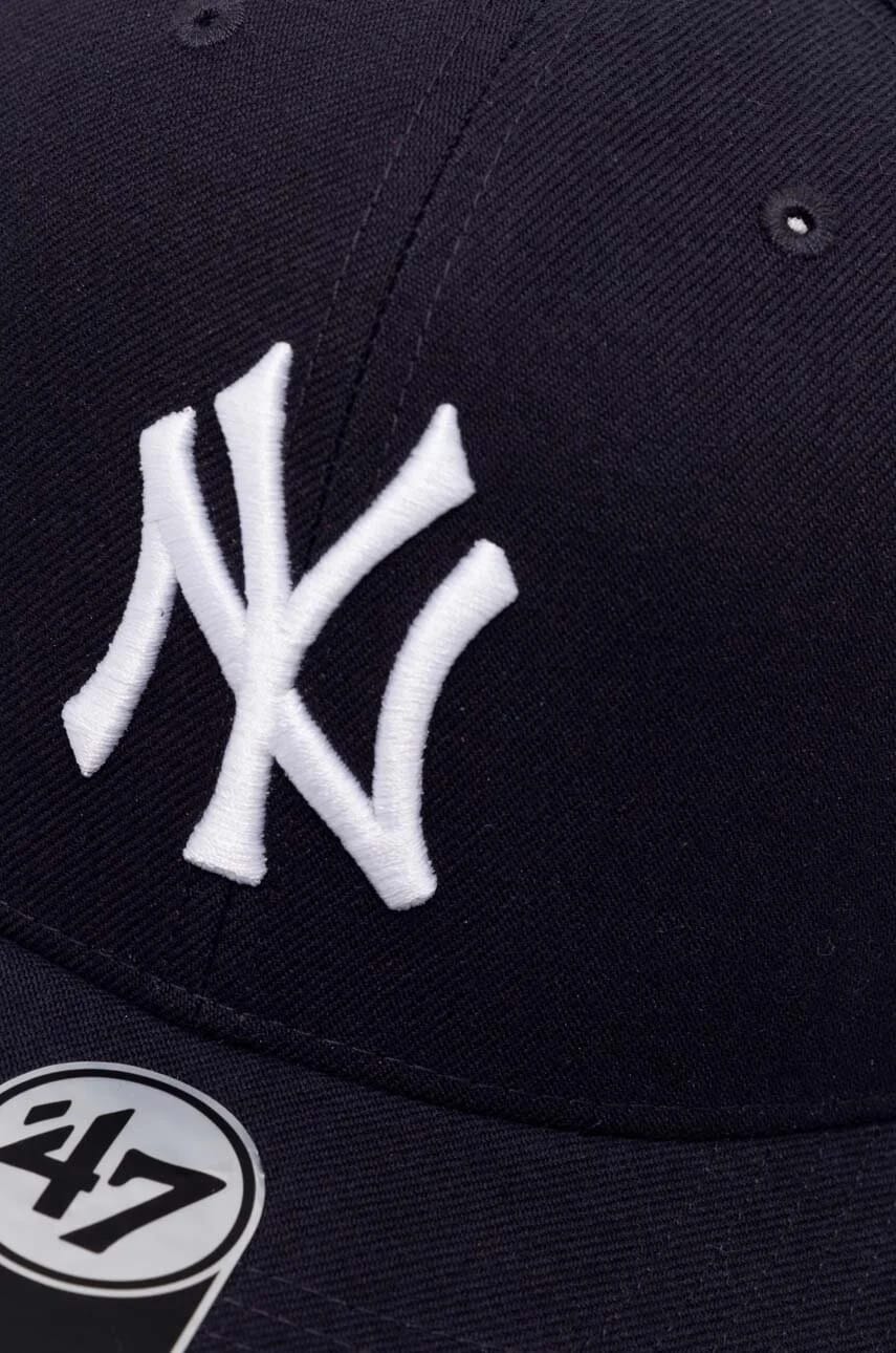 Бейсбольная кепка MLB New York Yankees военно-морской для мужчин - фото 2