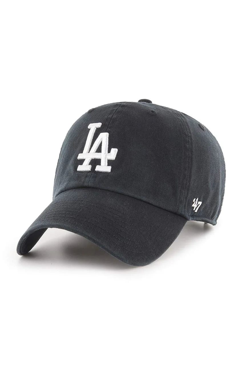 Бейсбольная кепка MLB Los Angeles Dodgers черная для мужчин