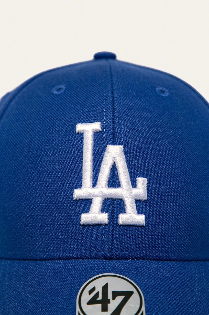Кепка Лос-Анджелес Доджерс MLB синяя для мужчин - фото 3