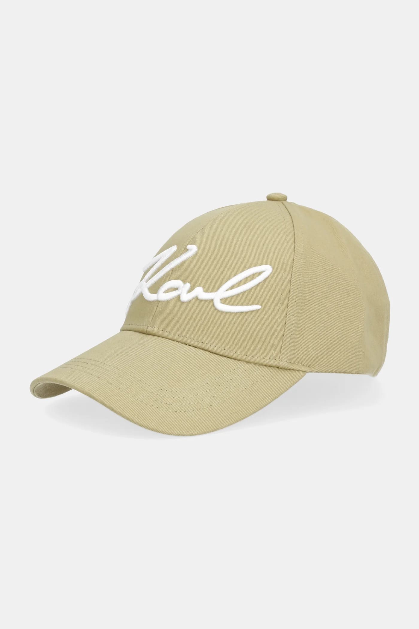 Бейсболка K/SIGNATURE из хлопка зеленая для мужчин
