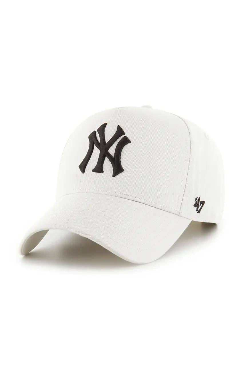 Бейсбольная кепка MLB New York Yankees белая для мужчин