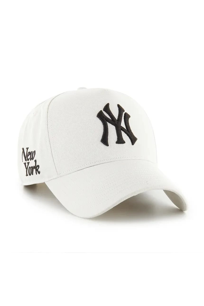 Бейсбольная кепка MLB New York Yankees белая для мужчин - фото 2