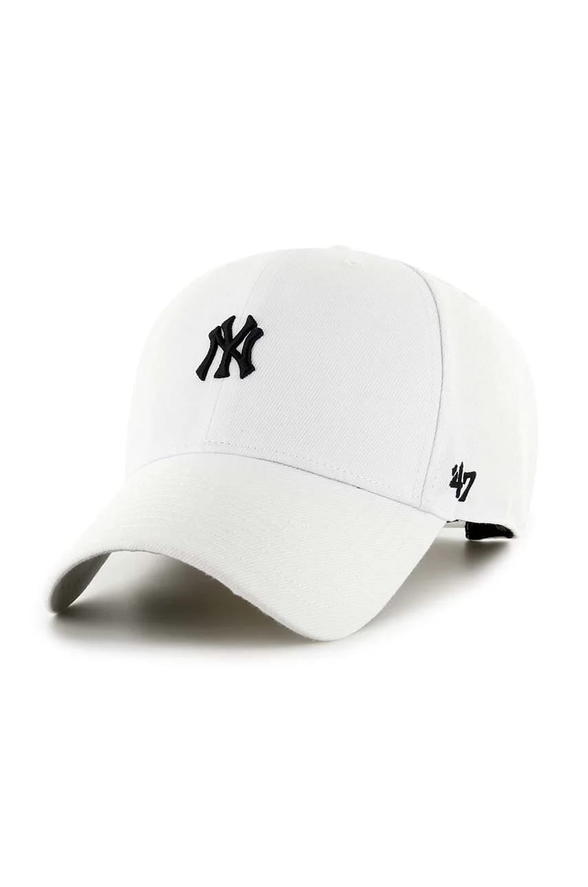 Бейсбольная кепка MLB New York Yankees белая для мужчин